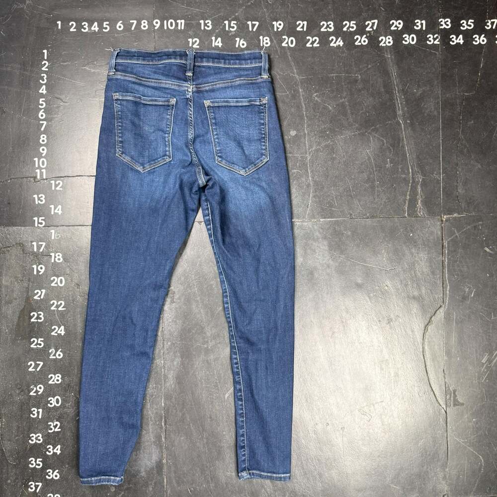 Banana Republic Premium Denim High-Rise Skinny Jeans Size 25 - Picture 3 of 4